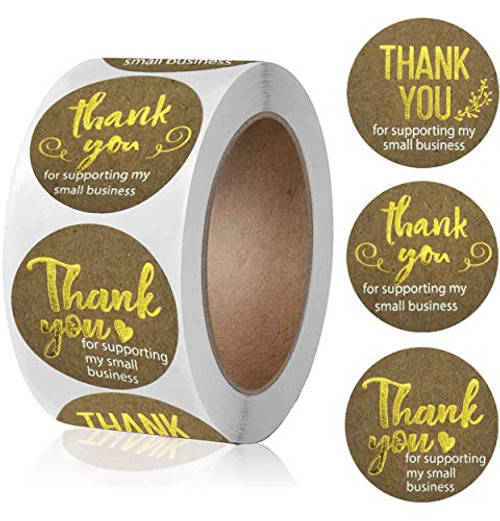 Thank You Stickers Roll,500pcs 1inch Thank You for Supporting My Small Business,Small Business Stickers for Bubble Mailers,Thank You Cards,Envelopes,P Thank You Stickers Roll,500pcs 1inch Thank You for Supporting My Small Business,Small Business Stickers for Bubble Mailers,Thank You Cards,Envelopes,P
