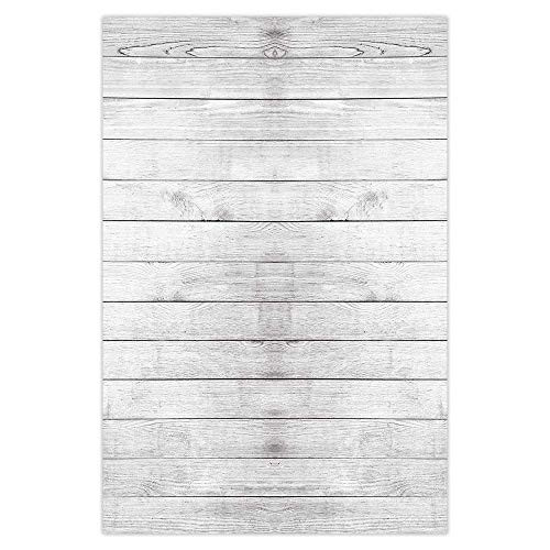 Funnytree 3x5ft Rustic Wooden Board Backdrop Vintage Faux Wood Photography Background Baby