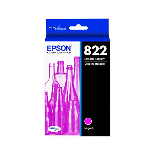 Epson DURABrite Ultra T822 Standard Capacity Cartridge Ink - Magenta (T822320-S)