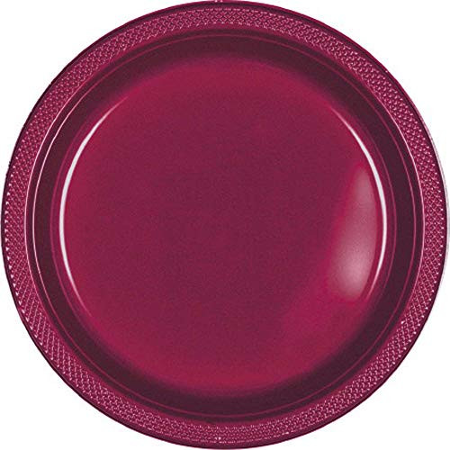 Berry Round Plastic Plates | 10.25" | Pack of 20 | Party Supply