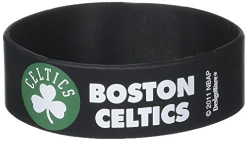 Amscan 393300 Boston Celtics NBA Collection Cuff Band, Party Favor | 6 pieces