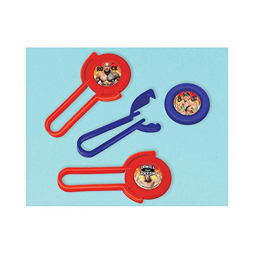 amscan WWEParty Disc Shooters, Party Favor