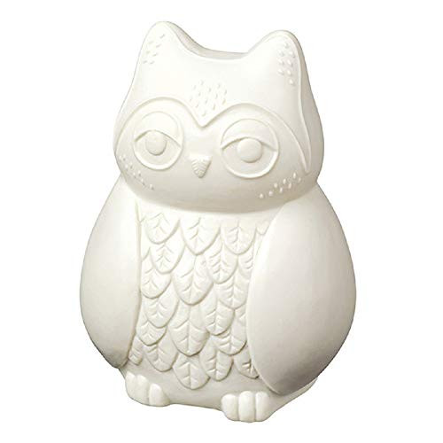 Grasslands Road Owl Standing Porcelain Night Light