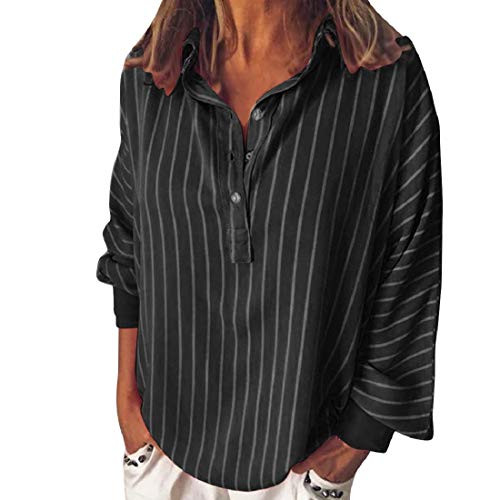 Women Plus Size Tops Casual Solid Crew Neck Short Sleeve Summer Linen T-Shirt Blouse