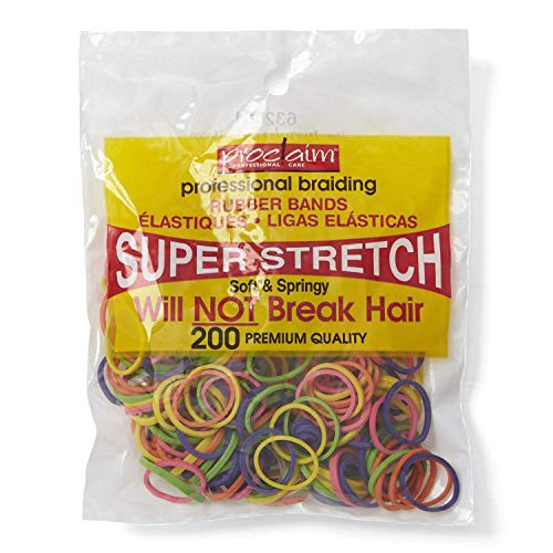 Proclaim Rubber Bands Assorted Brights 200 Count Assorted Brights