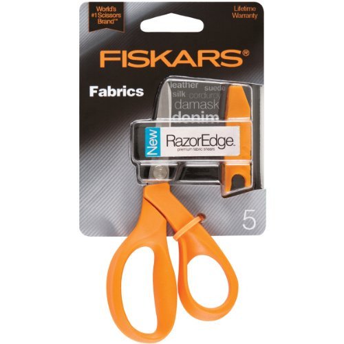 Fiskars Crafts 8150 RazorEdge Fabric Shears, 5-Inch Fiskars Crafts 8150 RazorEdge Fabric Shears, 5-Inch