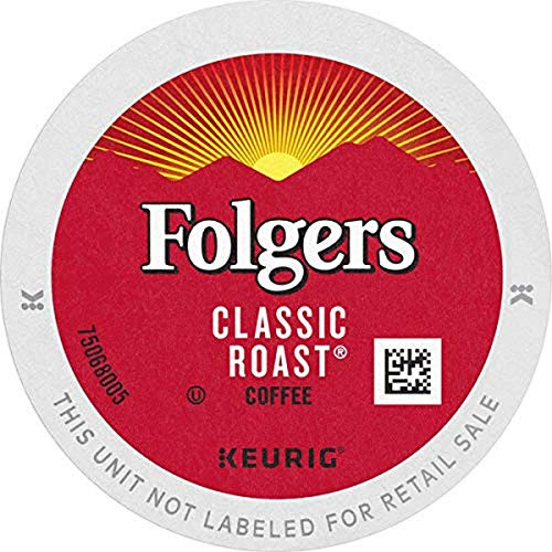 Folgers Classic Roast Coffee, Medium Roast, K Cup Pods for Keurig Coffee Makers, 32Count Folgers Classic Roast Coffee, Medium Roast, K Cup Pods for Keurig Coffee Makers, 32Count