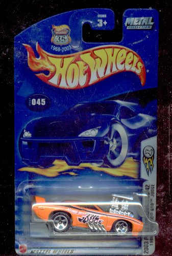 Hot Wheels 2003-045 First Edition 33/42 1969 Pontiac GTO Judge Highway 35 Card 1:64 Scale 1:64 Scale