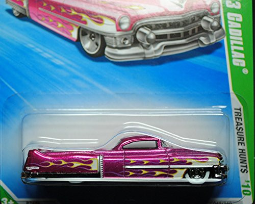 Hot Wheels 2010-045 Custom '53 Cadillac Trea$ure Hunt$ (Super Treasure Hunt) T-Hunts 1:64 Scale