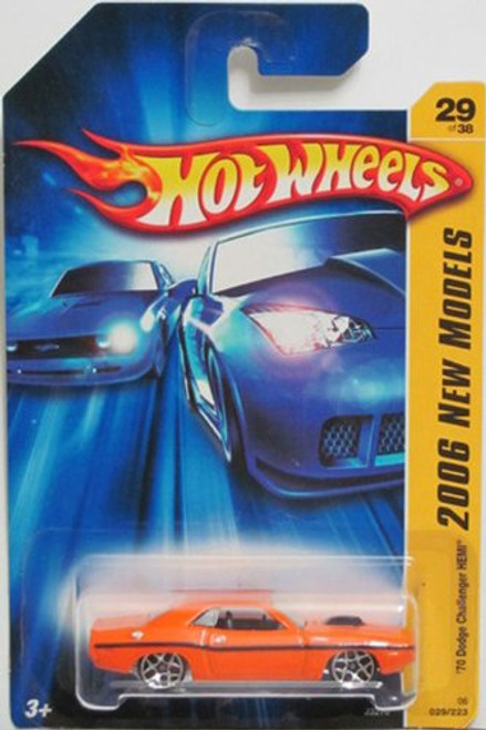 Hot Wheels 2006 New Models '70 Dodge Challenger HEMI Mint in Box Hot Wheels 2006 New Models '70 Dodge Challenger HEMI Mint in Box