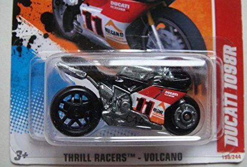 Hot Wheels Thrill Racers Volcano Ducati 1098R 199/244