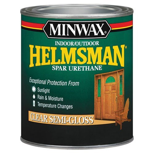Minwax 63210444 Helmsman Spar Urethane, quart, Clear Semi-Gloss