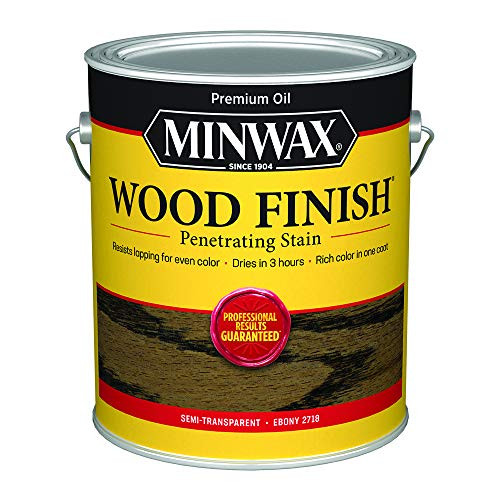 Minwax 710960000 Wood Finish - Penetrates, Stains & Seals, 250 VOC, gallon, Ebony Minwax 710960000 Wood Finish - Penetrates, Stains & Seals, 250 VOC, gallon, Ebony
