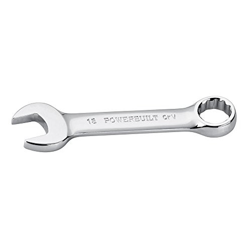 Powerbuilt 641791 Metric Mirror Polish 13 mm Stubby Combination Wrench