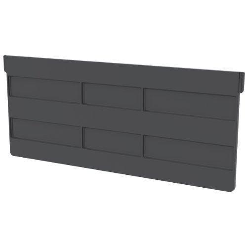 Akro-Mils 41250 Crosswise Width Divider for 30250 Akro Bin, Black, 6-Pack