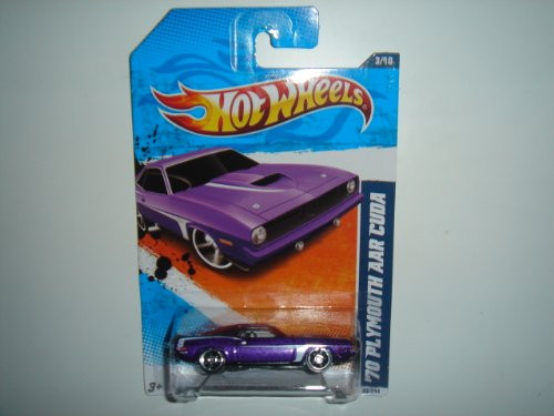 2011 Hot Wheels ''70 Plymouth AAR Cuda Purple #83/244