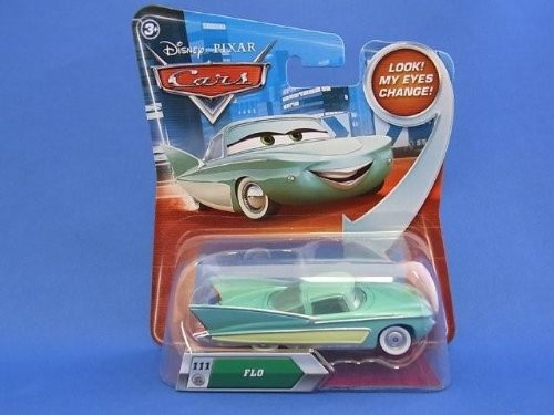 Mattel Flo World of Cars Disney Pixar Lenticular Eyes Change 1:55 Scale