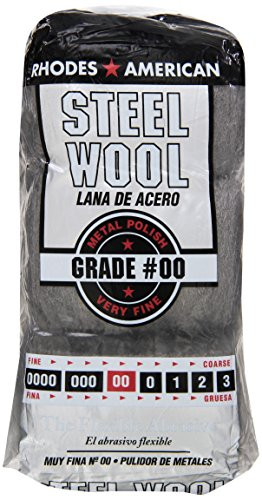 HOMAX PRODUCTS 10121100 Number 00 Steel Wool Pad, 12-Pack