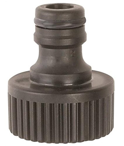 Gilmour 39QM Male Faucet Connector, Black