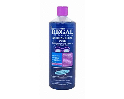 REGAL 1 Qt. Bottle Natural Klear Plus for Swimming Pools and Spas