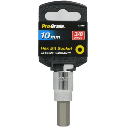 Pro-Grade 13889 3/8-Inch Drive with 10mm Hex Bit Socket