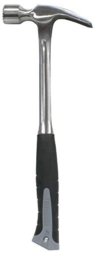 Pro-Grade 61346 22-Ounce Framing Hammer with Solid Steel Milled Face Gel Grip