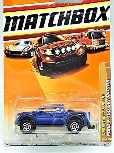 Matchbox 2010 Desert Endurance Ford F-150 SVT Raptor 85/100, Blue