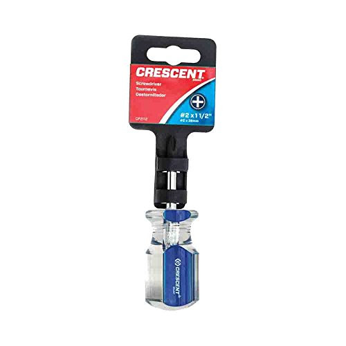 Crescent CP2112 SCREWDRIVER,STUBBY,#2X1-1/2",PHILLIPS