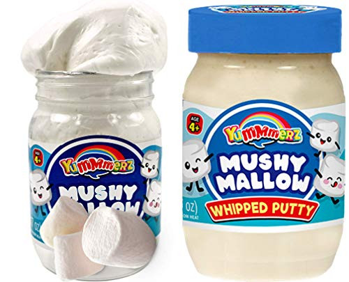 JA-RU Cloud Putty Yummerz Scented Stress Relief Toys Therapy (1 Marshmallow ) Whipped Fluffy Slime Smelling Super Soft Cloud Slime Great Fidget Sensory Toys for Autistic Children MM-5353-1p