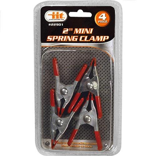IIT 22901 2-Inch Mini Spring Clamp, 4-Piece