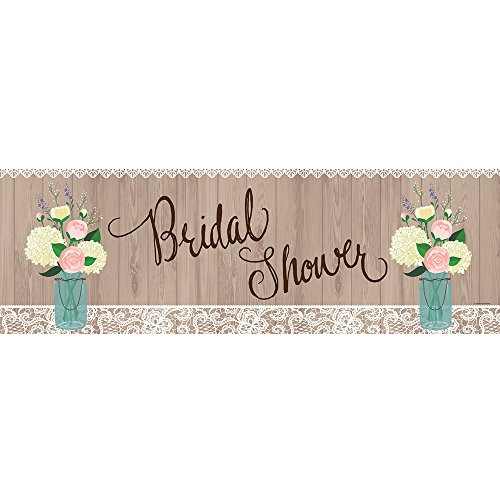 Creative Converting Party Banner, 20" x 60", Multicolored