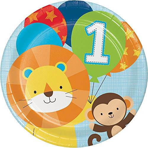 Creative Converting Party Supplies, 9" x 9", Multicolor