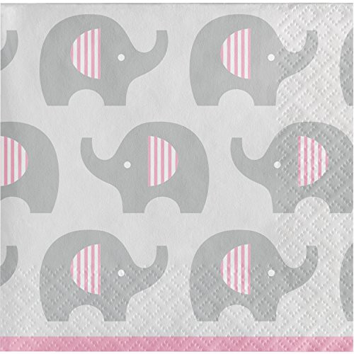 Little Peanut Girl Elephant Beverage Napkins, 48 ct Little Peanut Girl Elephant Beverage Napkins, 48 ct