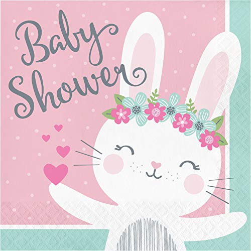 Bunny Party Baby Shower Napkins, 48 ct