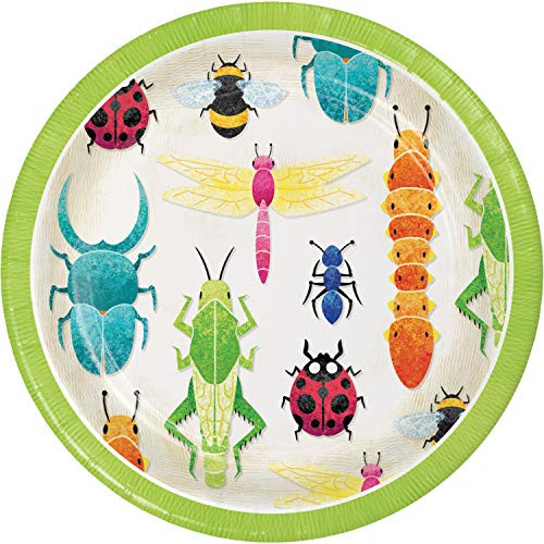 Birthday Bugs Dessert Plates, 24 ct