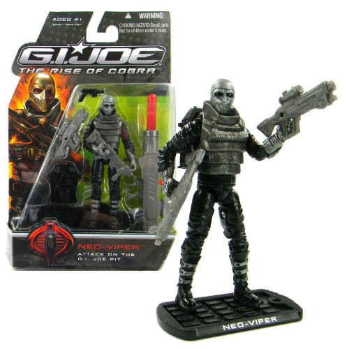 G.I. Joe The Rise of Cobra 3 3/4" Action Figure Neo-Viper (Attack on the G.I. Joe Pit) G.I. Joe The Rise of Cobra 3 3/4" Action Figure Neo-Viper (Attack on the G.I. Joe Pit)