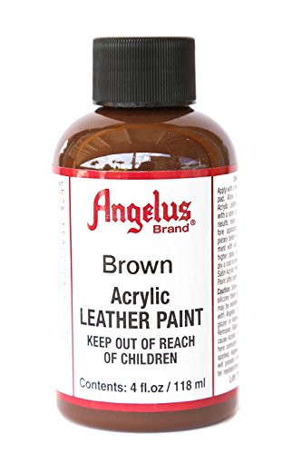 Angelus Acrylic Leather Paint-4oz.-Brown