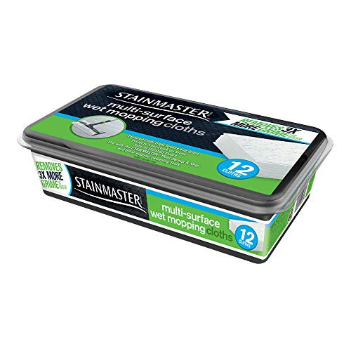 STAINMASTER Wet Mopping Cloths, Multi-Surface, 12ct