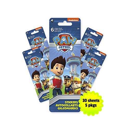Trends International Paw Patrol Sticker Flip Pack 5Count Bundle