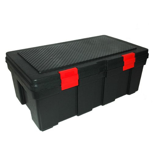 GSC SL3500 Storage Locker, Black with Red Latches, 33X19-Inch