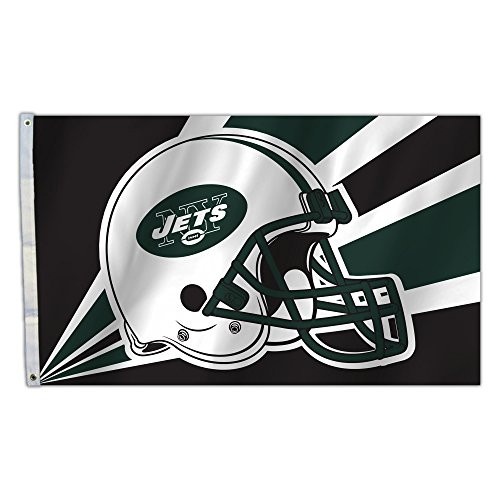 NFL New York Jets 3 by 5 Foot Flag