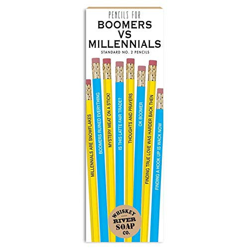 Whiskey River Soap Co. - Pencils (Boomers vs. Millennials - Pencils)
