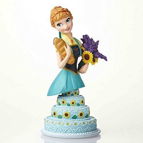 Enesco Grand Jester Studios Anna from Frozen Fever Stone Resin Disney Figurine