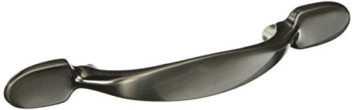MINTCRAFT SF834BNI ProSource Traditional Classics Spoon Foot Cabinet Pull, 3 in L, Zinc Alloy, 3"