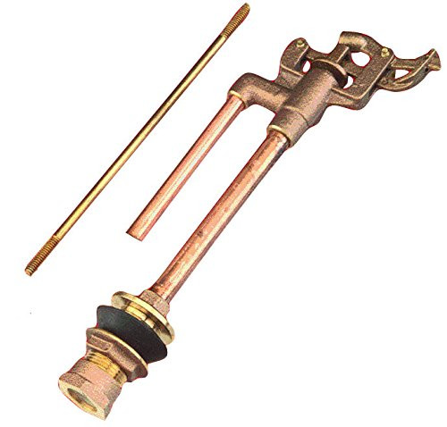 Plumb Pak PP830-12 Ballcock, for Use with 8-1/2 in Or Higher Mansfield and Other Toilet Tank, Brass