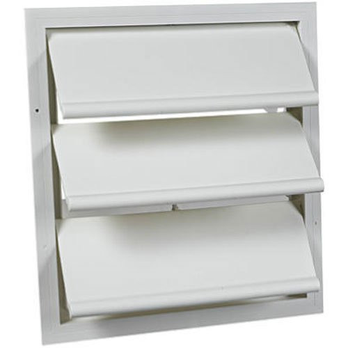 Air Vent 54703 Auto WHT Gable Shutter