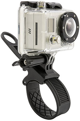 Arkon GP234 GoPro Bike or Motorcycle Handlebar Strap Mount for GoPro Hero Action Cameras Retail Black