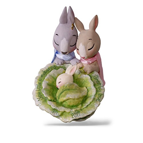 Hallmark Keepsake 2017 Little Somebunny New Parents Dated Christmas Ornament Hallmark Keepsake 2017 Little Somebunny New Parents Dated Christmas Ornament