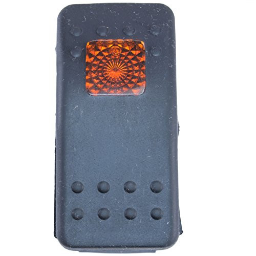 DC Switch with LED light single pole single throw rocker