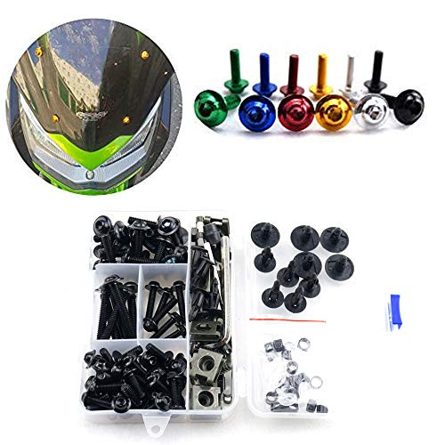 For Suzuki GSXR GSX R 600 750 K4 2004 2005 Complete Fairing Bolt Screws Kit M5 M6 For Suzuki GSXR GSX R 600 750 K4 2004 2005 Complete Fairing Bolt Screws Kit M5 M6